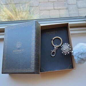 Bundled Key Chaines: NWT Monet Rhinestore Decorated and Michael Kors (gold).